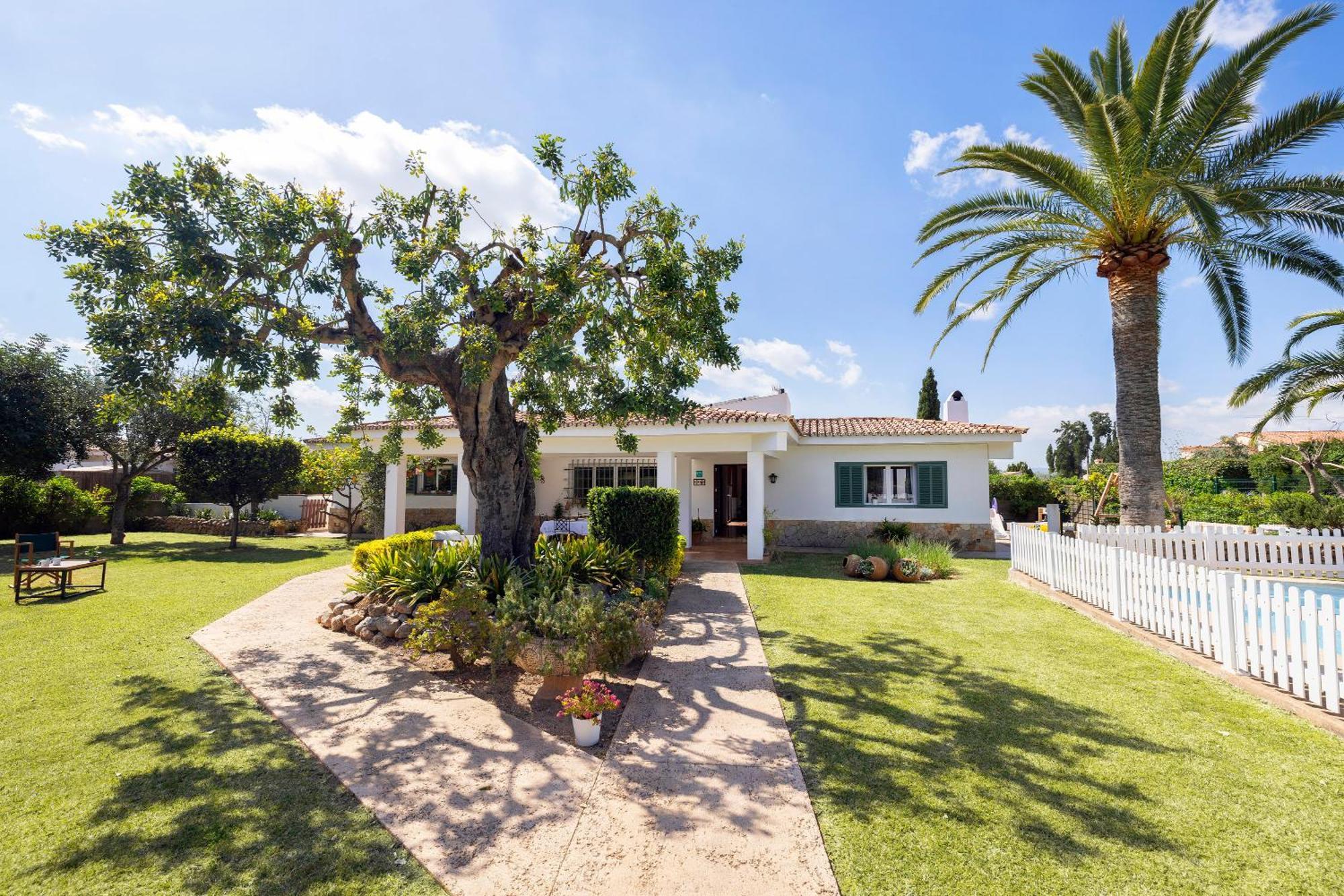 Ideal House For Two Families With Pool And Barbecue Plamanyola エクステリア 写真